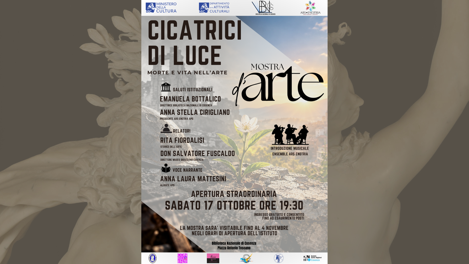 Mostra d'Arte “Cicatrici di luce”